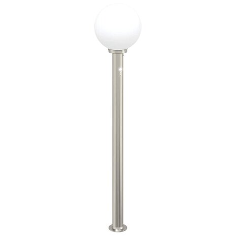 Bolderverlichting met sensor 120 cm roestvrij staal IP44 2