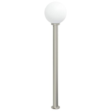 Bolderverlichting met sensor 120 cm roestvrij staal IP44 4