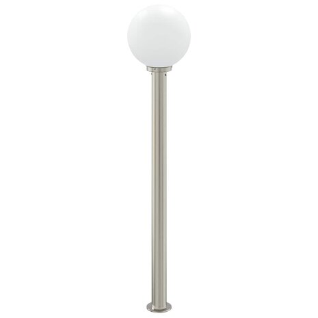 Bolderverlichting met sensor 120 cm roestvrij staal IP44 5
