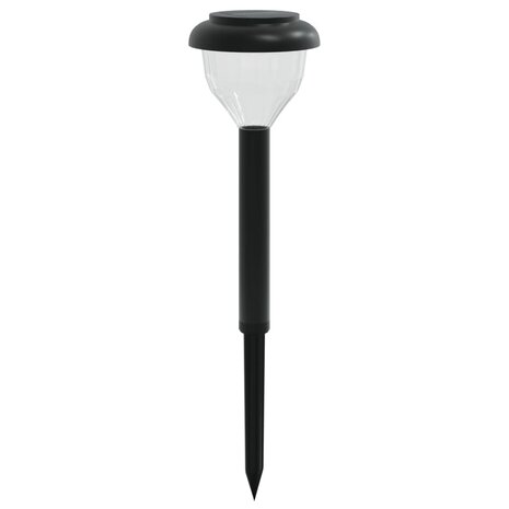 Tuinpadverlichting 4 st solar met grondpennen RGB en warmwit 3