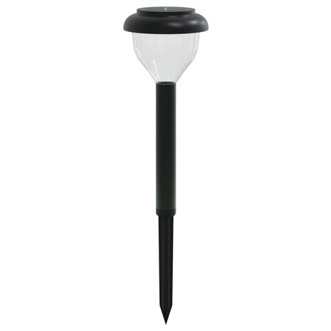 Tuinpadverlichting 4 st solar met grondpennen RGB en warmwit 4