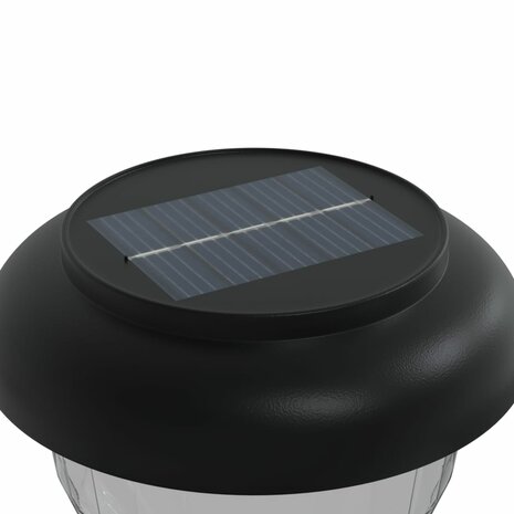 Tuinpadverlichting 4 st solar met grondpennen RGB en warmwit 8