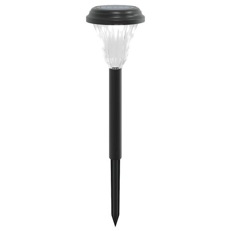 Tuinpadverlichting 12 st solar met grondpennen wit 3
