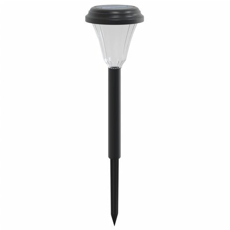 Tuinpadverlichting 12 st solar met grondpennen wit 5