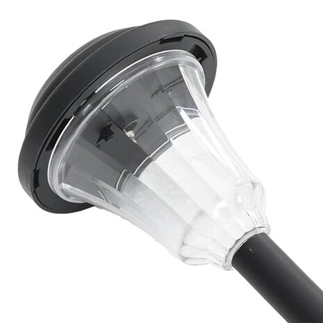 Tuinpadverlichting 12 st solar met grondpennen wit 8