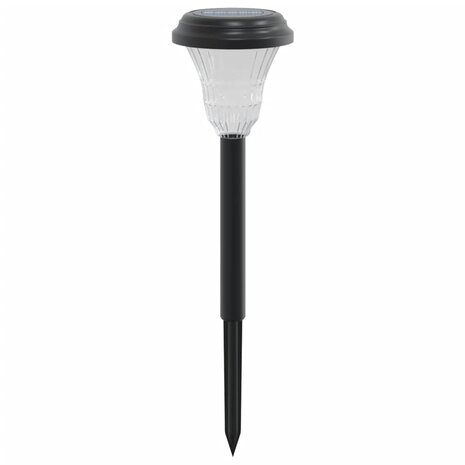Tuinpadverlichting 12 st solar met grondpennen wit 4