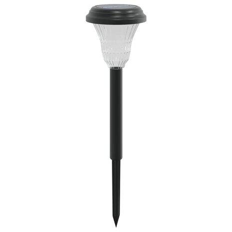 Tuinpadverlichting 12 st solar met grondpennen wit 5