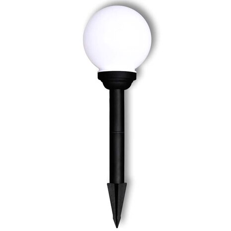 Tuinpadlampen 4 st met grondpin LED 15 cm 4