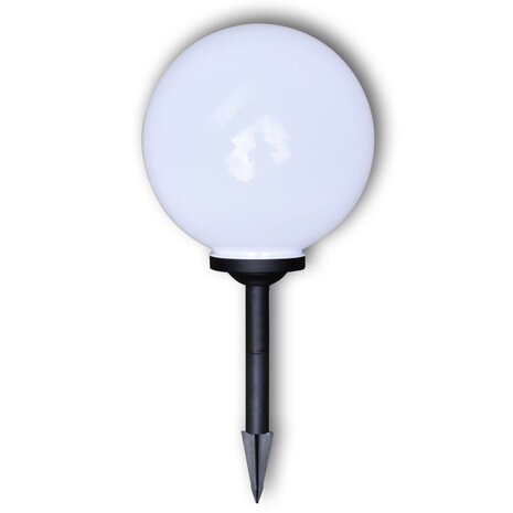 Tuinpadlampen 2 st met grondpin LED 30 cm 4