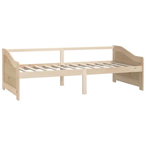 Bedbank 3-zits massief grenenhout 90x200 cm 3