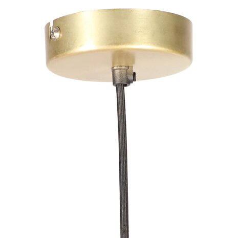 Hanglamp rond 25 W E27 28,5 cm messingkleurig 5