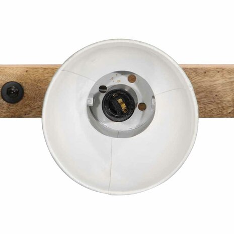 Wandlamp 25 W E27 90x25 cm verweerd blauw 4