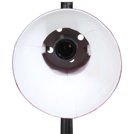 Vloerlamp 25 W E27 25x25x90/140 cm verweerd rood 6