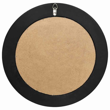 Wandspiegel barok stijl 50 cm zwart 4