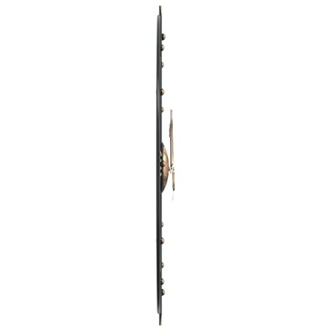 Wandklok &Oslash;60 cm ijzer zwart 4