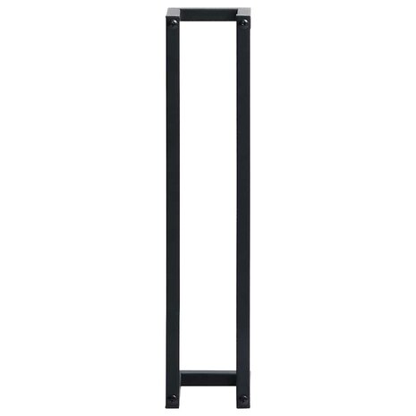 Handdoekenrek 12,5x12,5x60 cm ijzer zwart 4