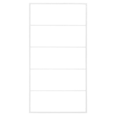 Handdoekenrek wit 60x10x116 cm staal 3