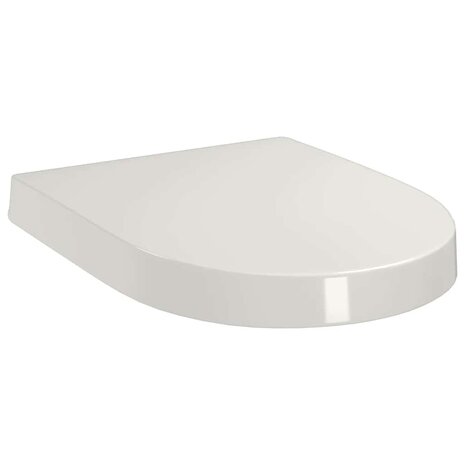 Toiletbril soft-close met quick-release ontwerp vierkant wit 5