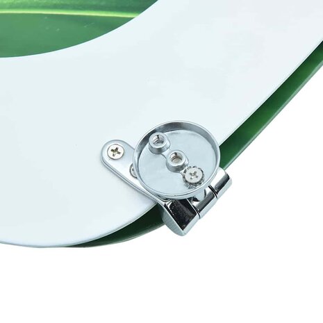 Toiletbril met deksel waterdruppel MDF groen 9