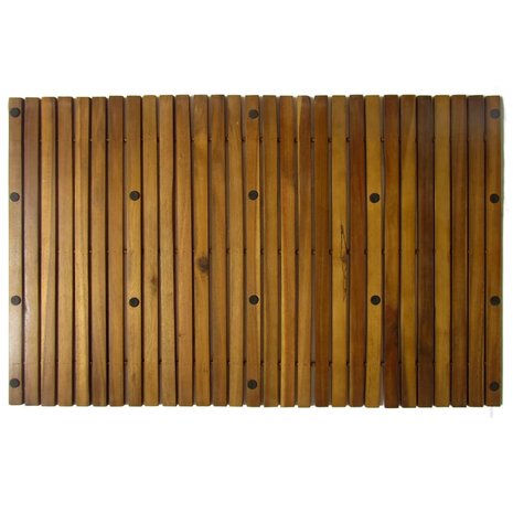 Badmat acaciahout 80 x 50 cm 3 stuks 4