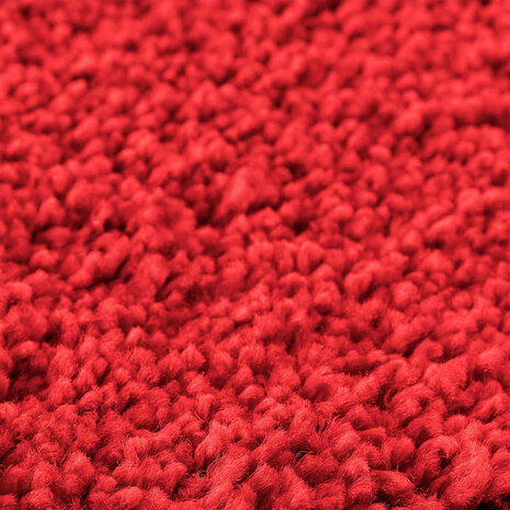 Antislip Badmat Rood 50 x 80 cm PP 5