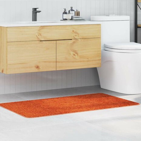 Antislip Badmat Oranje 70 x 120 cm PP 1