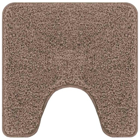 Antislip Badmat Set 2 pcs Bruin PP 5