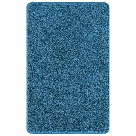 Antislip Badmat Set 3 pcs Blauw PP 4