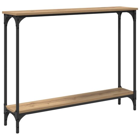 Wandtafel Artisan Eiken 100 x 22,5 x 75 cm Bewerkt hout 2