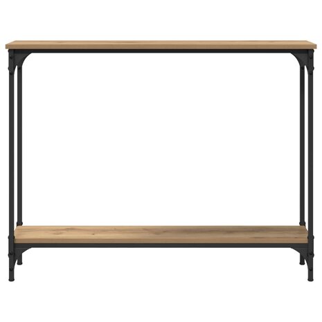 Wandtafel Artisan Eiken 100 x 22,5 x 75 cm Bewerkt hout 5