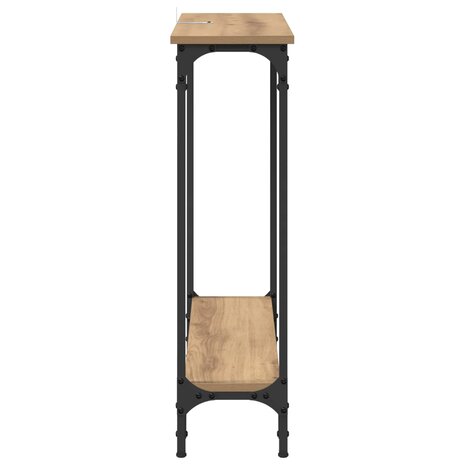 Wandtafel Artisan Eiken 75 x 22,5 x 75 cm Bewerkt hout 6