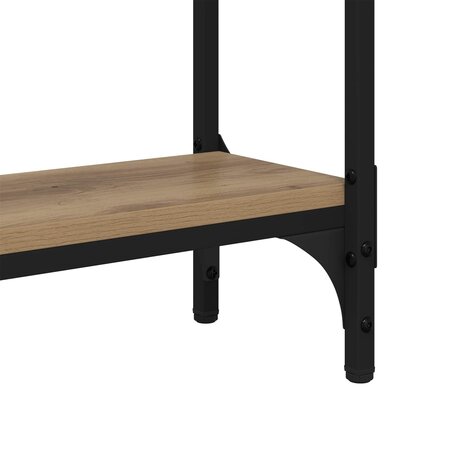 Wandtafel Artisan Eiken 75 x 22,5 x 75 cm Bewerkt hout 8