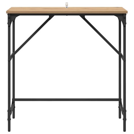 Wandtafel Artisan Eiken 75 x 32 x 75 cm Bewerkt hout 5