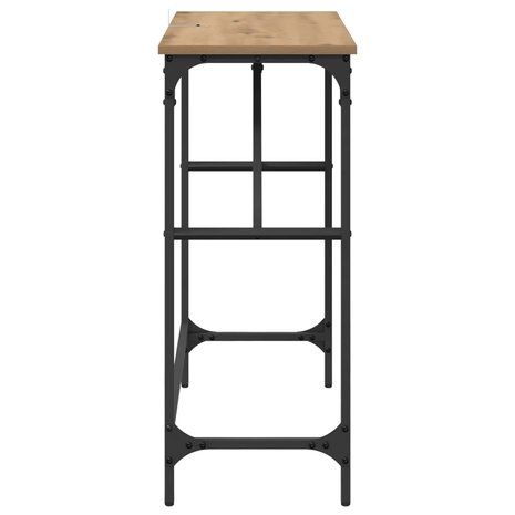 Wandtafel Artisan Eiken 75 x 32 x 75 cm Bewerkt hout 6