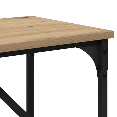 Wandtafel Artisan Eiken 75 x 32 x 75 cm Bewerkt hout 8