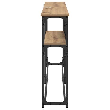 Wandtafel Artisan Eiken 145 x 22,5 x 75 cm Bewerkt hout 6
