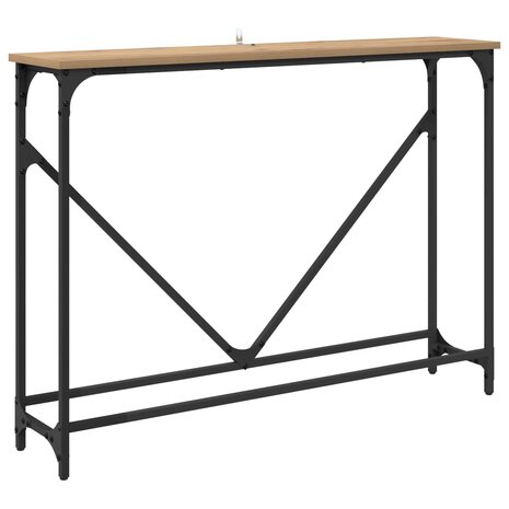 Wandtafel Artisan Eiken 102 x 23 x 75 cm Bewerkt hout 2