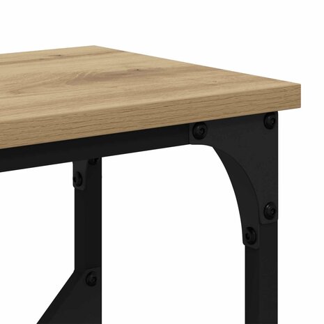 Wandtafel Artisan Eiken 102 x 23 x 75 cm Bewerkt hout 8