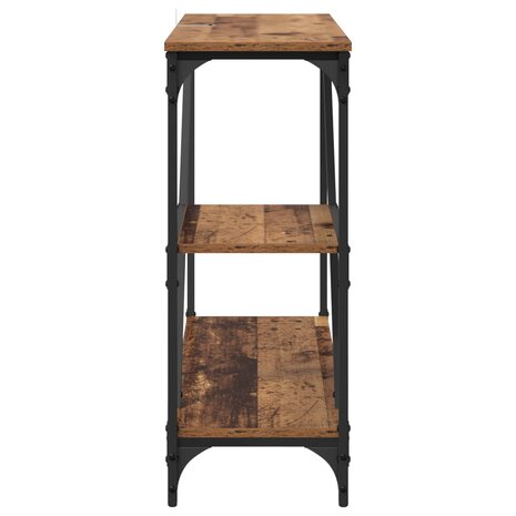 Wandtafel Oud Hout 88,5 x 30 x 75 cm Bewerkt hout 6