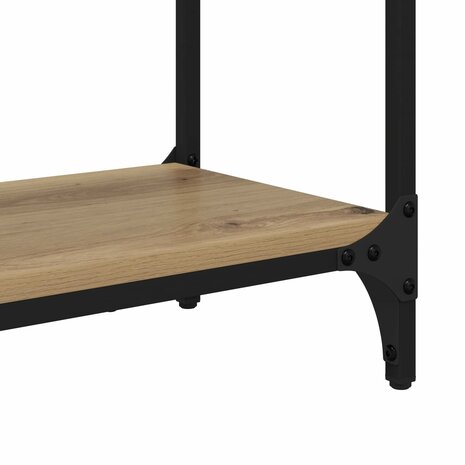 Wandtafel Artisan Eiken 88,5 x 30 x 75 cm Bewerkt hout 8