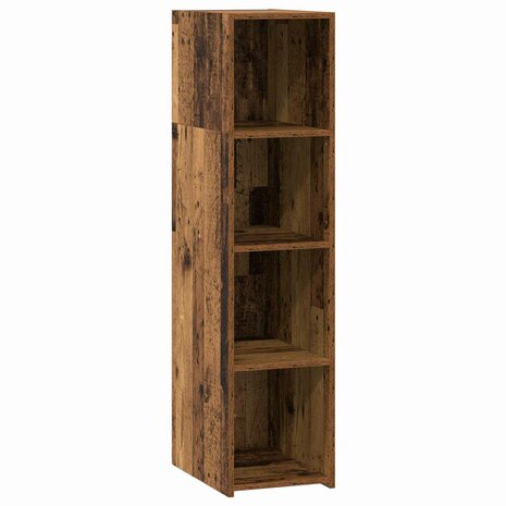 Hoge kast Oud hout 30 x 41 x 124 cm Bewerkt hout 1