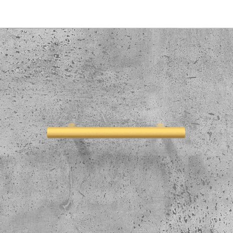 Hoge kast 69,5x31x115 cm bewerkt hout betongrijs 9