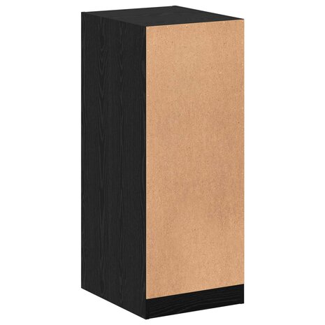 Kledingkast met plank met opslag Zwart Eiken 41 x 48 x 102 cm 7