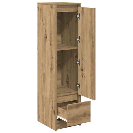 Highboard 29,5x34x119,5 cm spaanplaat eikenkleurig eikenkleurig 5