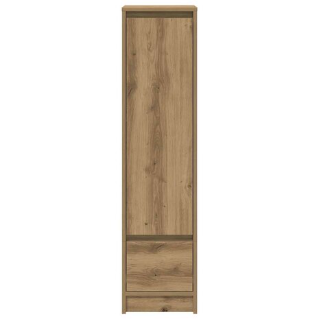 Highboard 29,5x34x119,5 cm spaanplaat eikenkleurig eikenkleurig 6