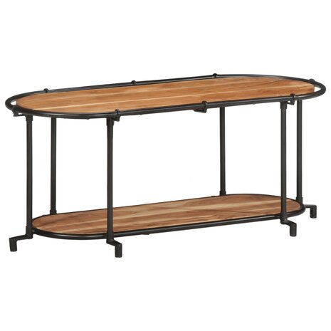 Tv-meubel 100x42x40 cm massief acaciahout 3