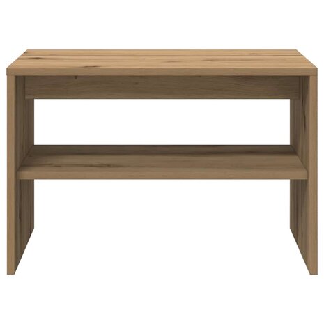 Tv-meubel 60x40x40 cm bewerkt hout artisanaal eikenkleur 5