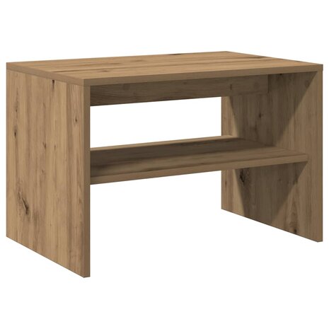 Tv-meubel 60x40x40 cm bewerkt hout artisanaal eikenkleur 7