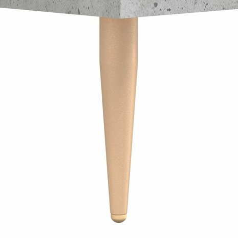 Dressoir 34,5x32,5x90 cm bewerkt hout betongrijs 7