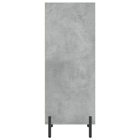 Dressoir 34,5x32,5x90 cm bewerkt hout betongrijs 5